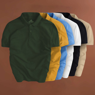 Áo Thun Polo Nam Trơn Basic Chất Cao Cấp Chuẩn Form Thanh Lịch