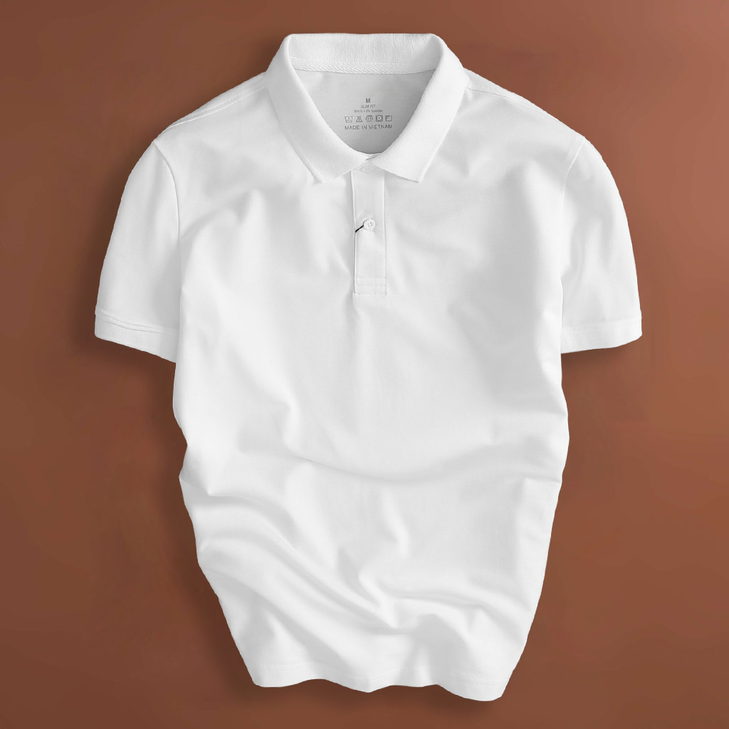 Áo Thun Polo Nam Trơn Basic Chất Cao Cấp Chuẩn Form Thanh Lịch