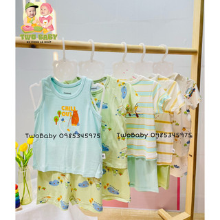 Chính hãng bộ ba lỗ hai dây cho bé trai bé gái bst spring 2023 chaang