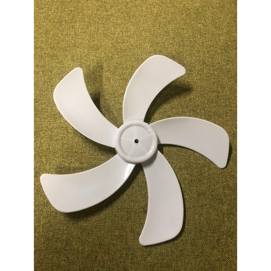 Cánh quạt 5 lá trắng sải cánh 38cm