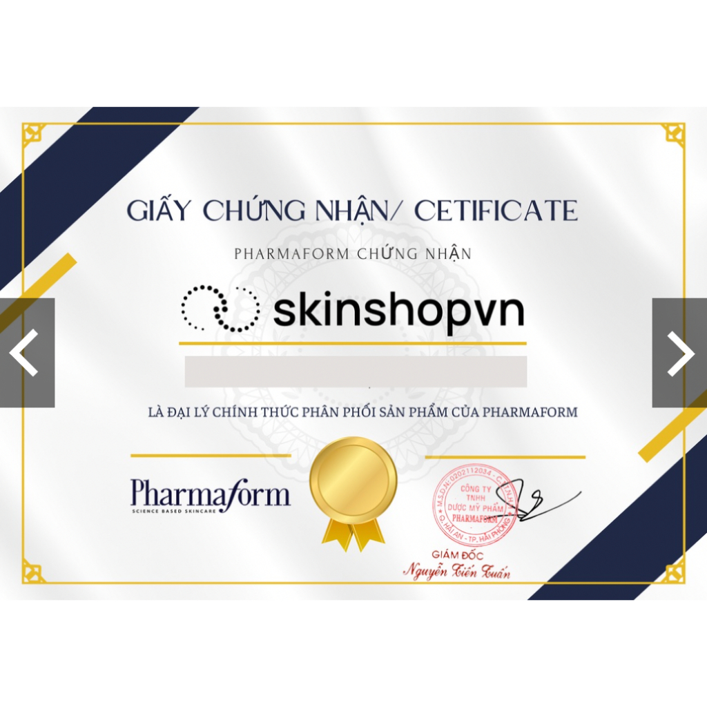 Tinh chất Pharmaform AZE – LIFT SERUM Serum kiểm soát dầu, thu nhỏ lỗ chân lông, cải thiện mụn