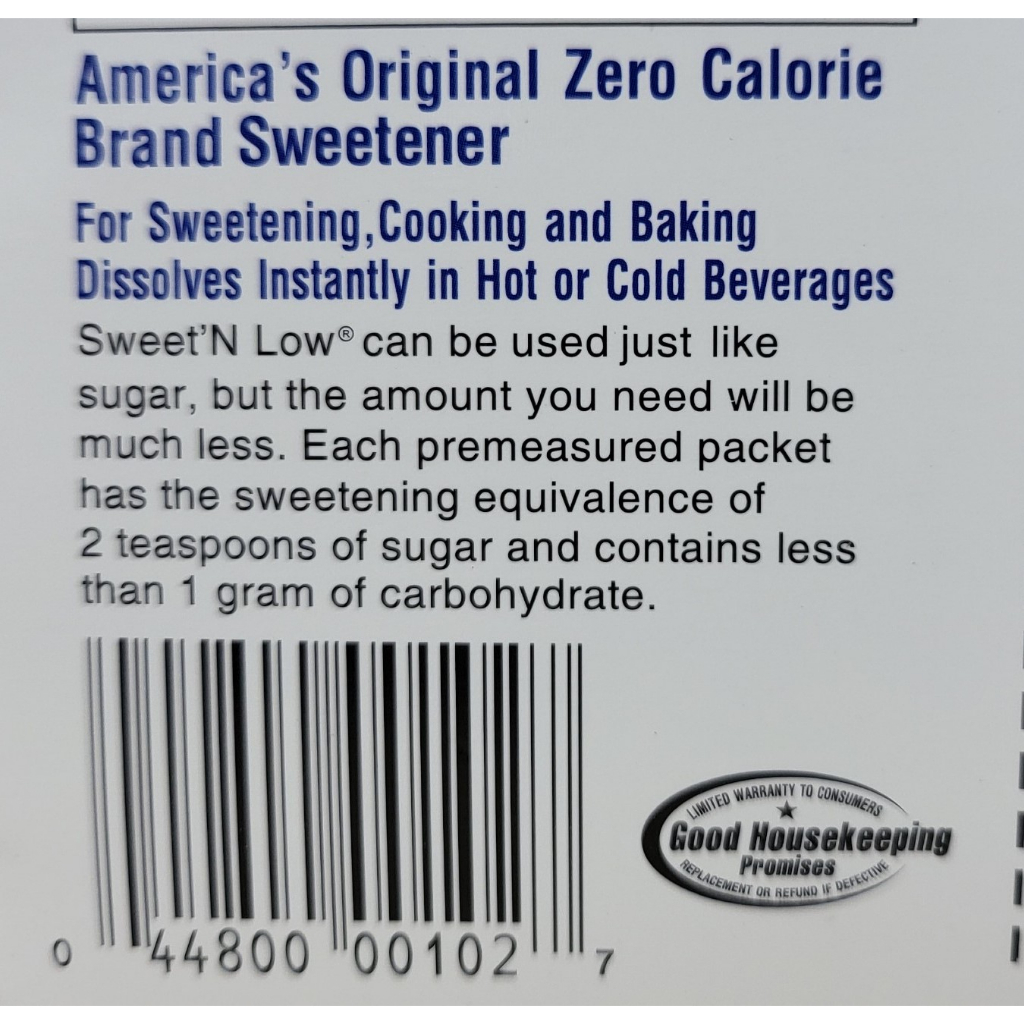 ĐƯỜNG ĂN KIÊNG Báo Hồng SWEET’N LOW Zero Calorie Sweetener