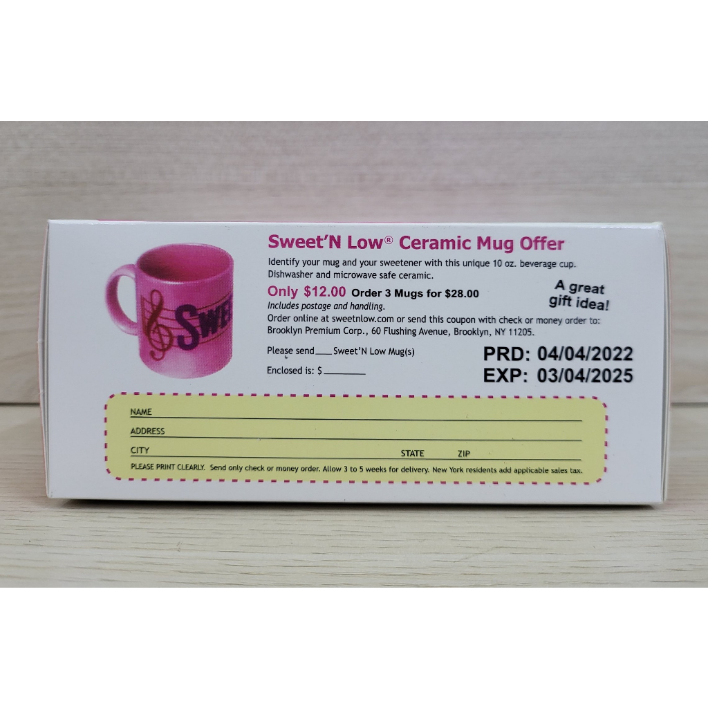 ĐƯỜNG ĂN KIÊNG Báo Hồng SWEET’N LOW Zero Calorie Sweetener