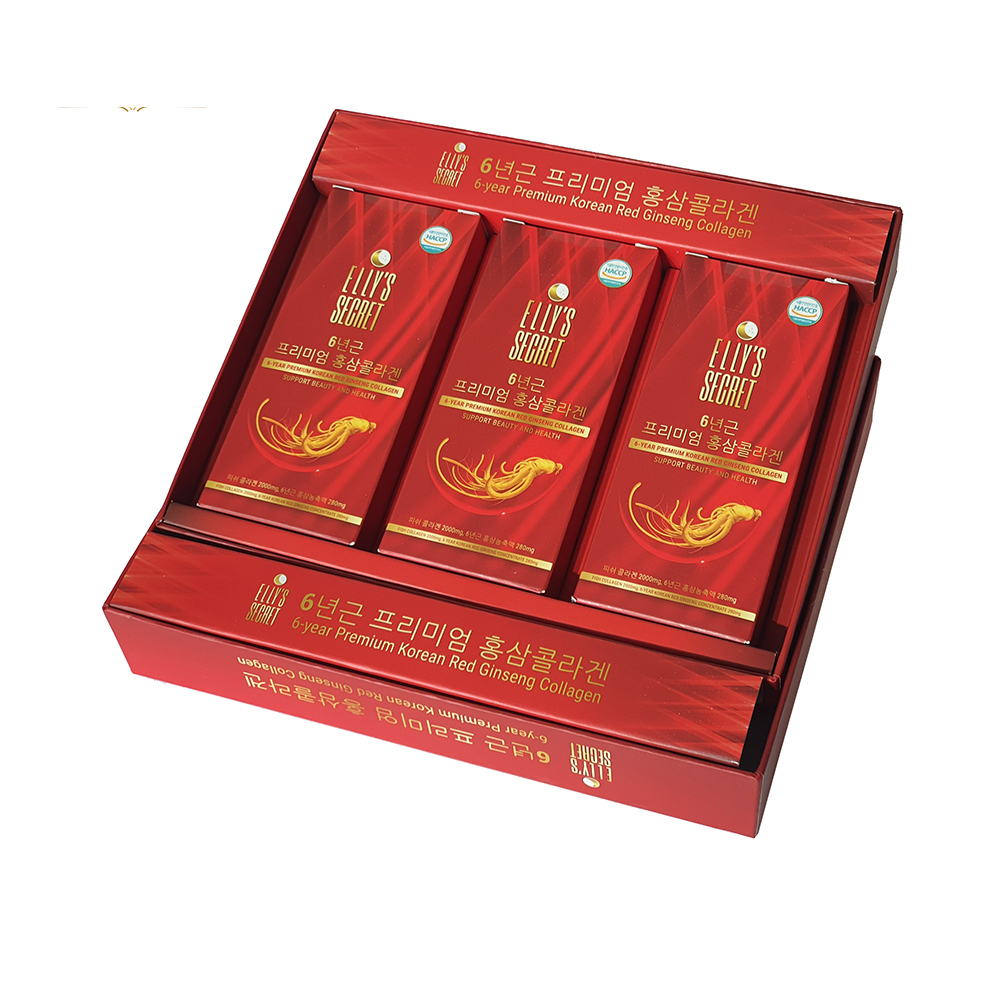 Nước Uống Hồng Sâm Collagen Cao Cấp Hàn Quốc, Hỗ Trợ Tăng Cường Sức Khoẻ