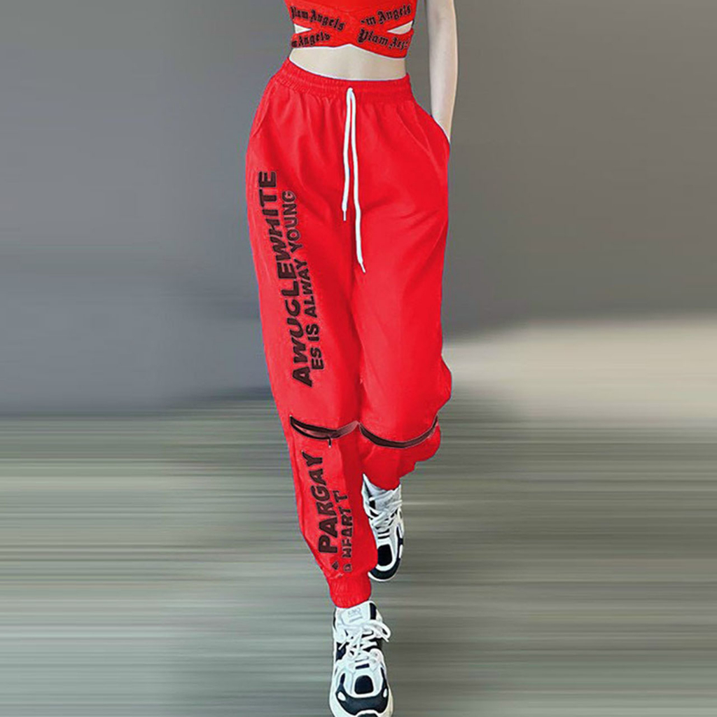 Quần jogger nữ Pargay chất gió cao cấp tập zumba, aerobic, gym, yoga, đi tập đi chơi cá tính