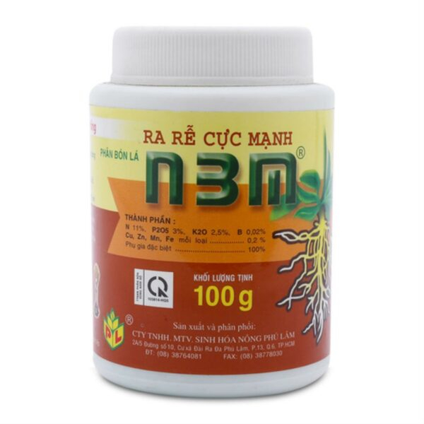 Phân Bón Lá Ra Rễ Cực Mạnh N3M 100gr