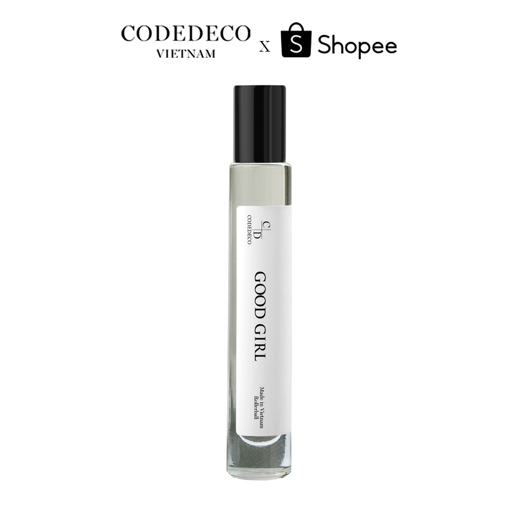 Tinh dầu thơm CODEDECO Good Girl dạng lăn ngọt ngào, ấm áp - 10ml