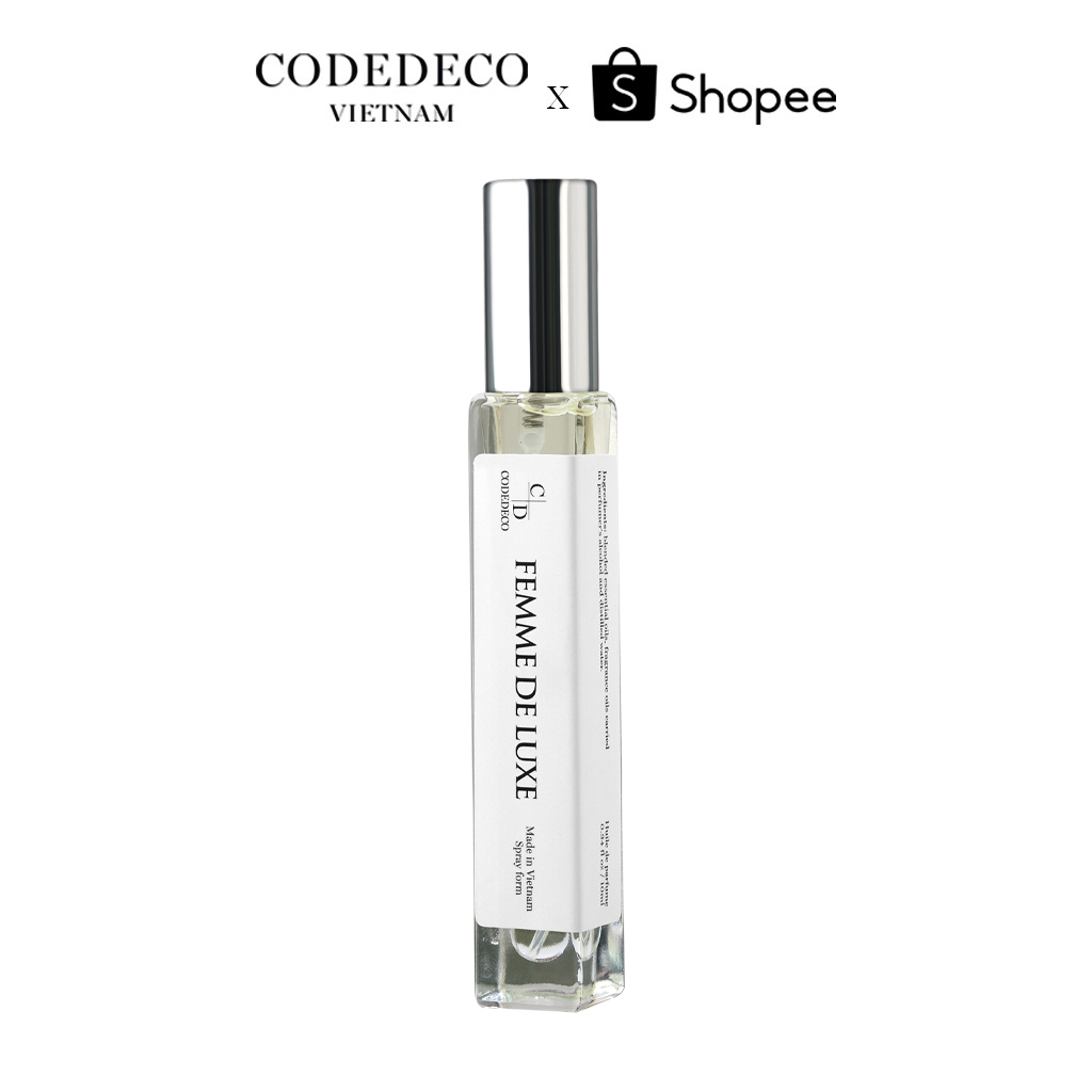 Tinh dầu thơm CODEDECO Femme De Luxe quyến rũ, sang trọng - 10ml