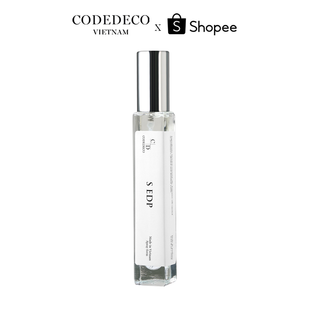 Tinh dầu thơm CODEDECO S EDP bí ẩn, năng động - 10ml