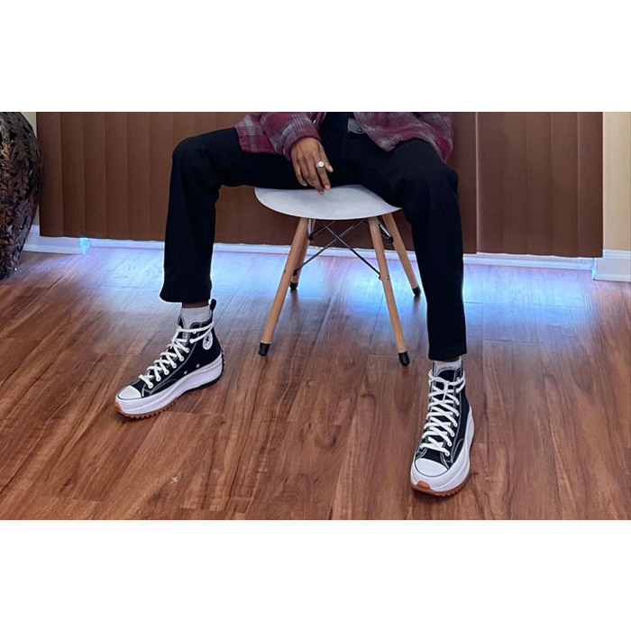 Giày Converse Run Star Hike High Black