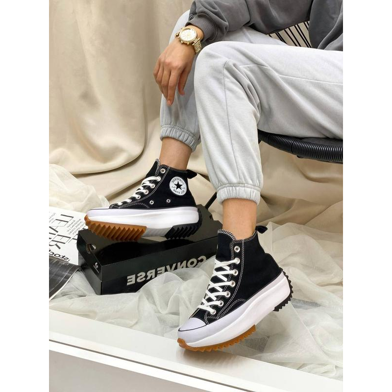 Giày Converse Run Star Hike High Black