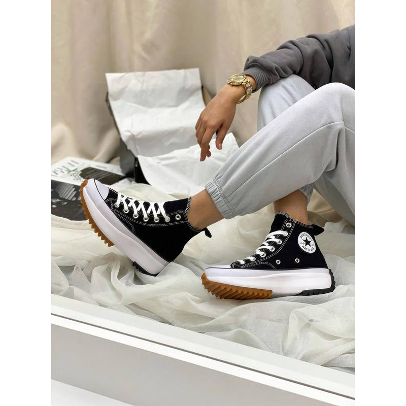 Giày Converse Run Star Hike High Black