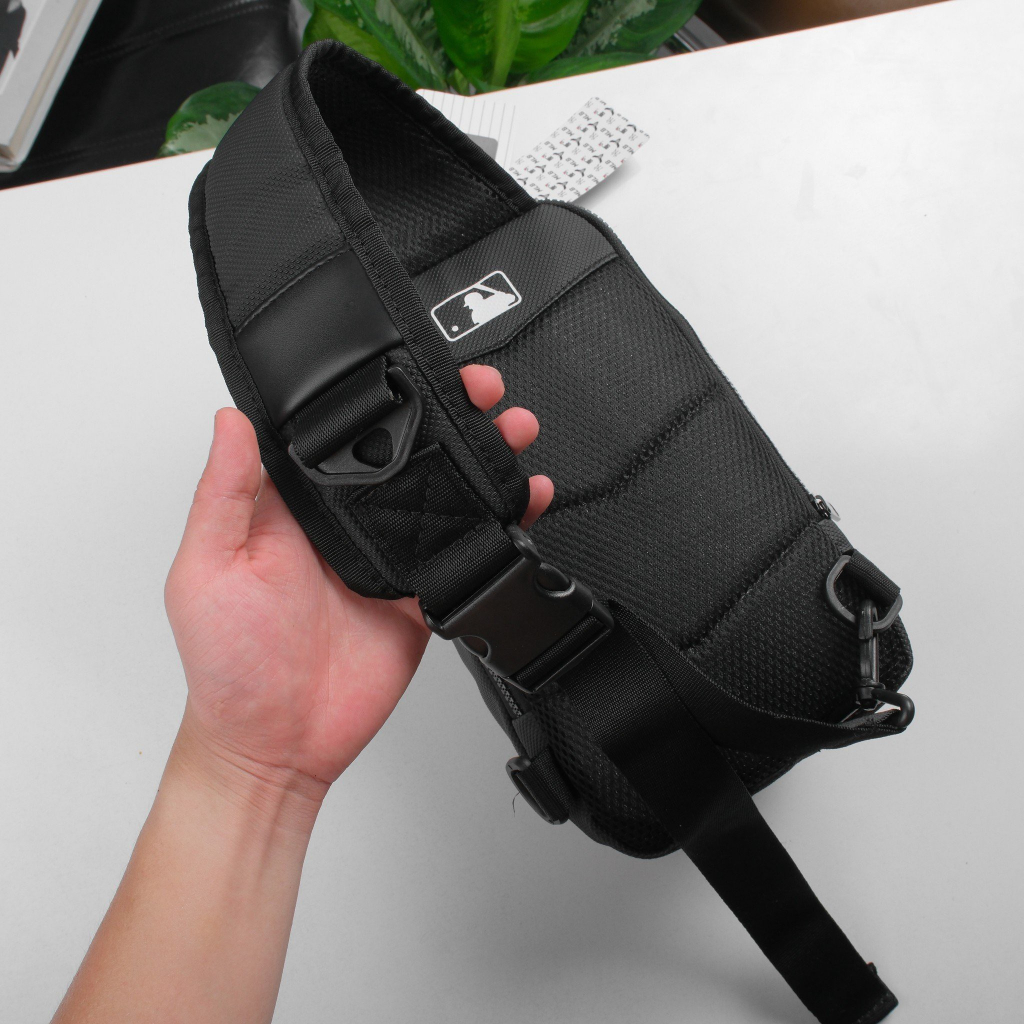 Túi đeo chéo đeo vai MLB newyork logo NY nam nữ chống nước ngăn chứ ipad đi học đi chơi du lịch sành điệu