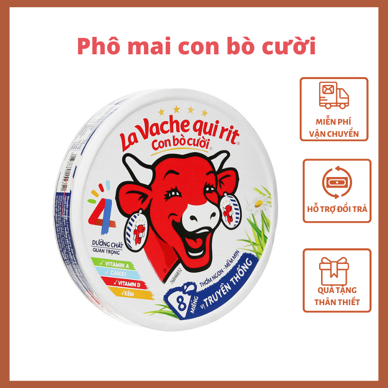 Phô mai con bò cười 8 miếng