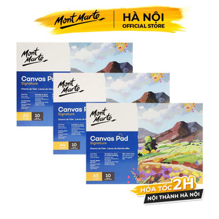 Sổ vẽ canvas toan vẽ mont marte a5/a4/a3 280gsm