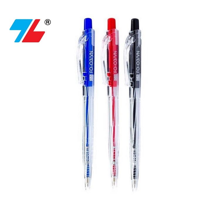 Bút bi Thiên Long TL-027 / TL-079 / FO-03 / Bút bi bấm nét nhỏ Thiên Long TL027 / TL079 / FO03