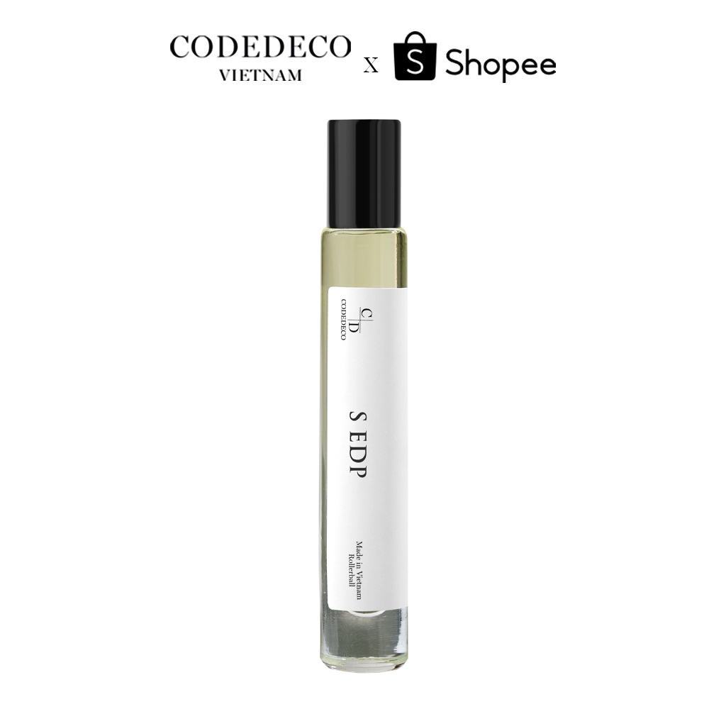 Tinh dầu thơm CODEDECO S EDP bí ẩn, quyến rũ, thu hút 10ml, Dạng chai lăn