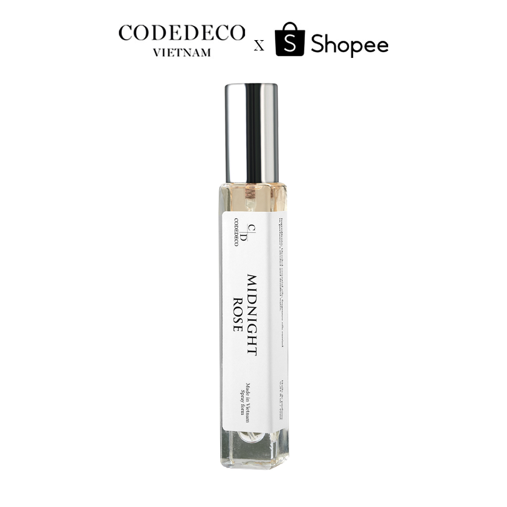 Tinh dầu thơm CODEDECO Midnight Rose bí ẩn, đằm thắm - 10ml