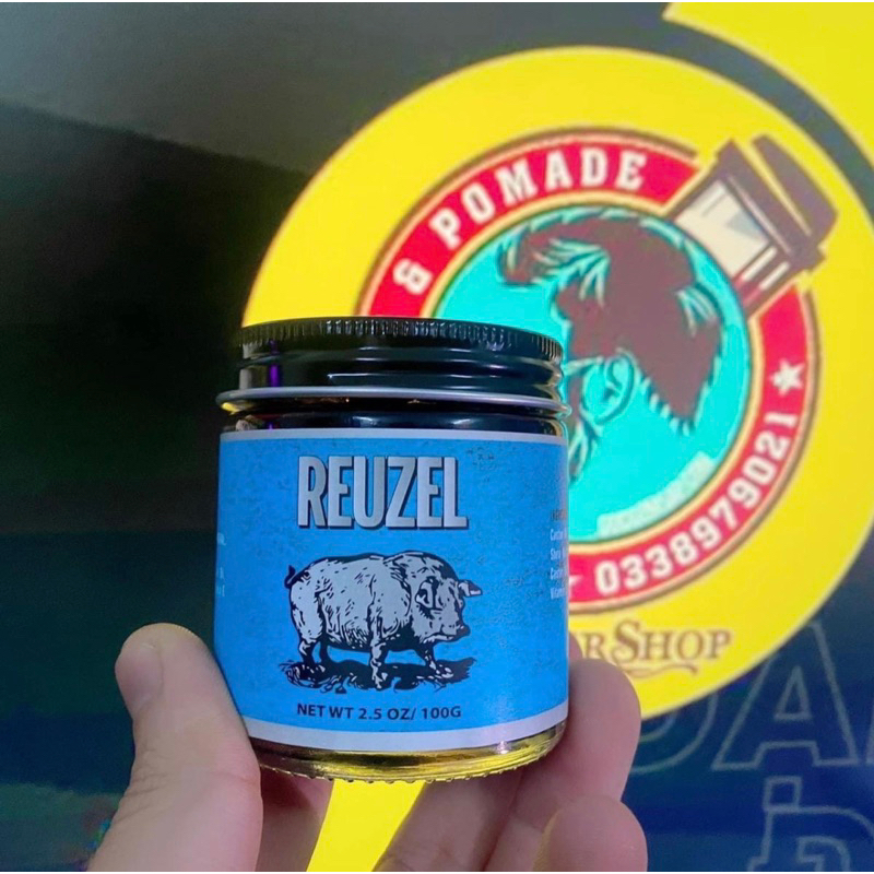 Pomade Reuzel Blue lọ thuỷ tinh