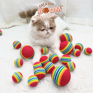 Bóng đồ chơi cho mèo, đồ chơi cho chó hình quả bóng