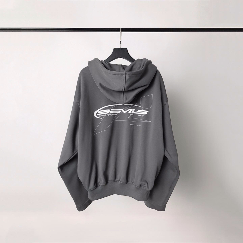 95MILES - HOODIE DÂY KÉO 2 CHIỀU FORM BOXY 95-FL ZIPPED HOODIE