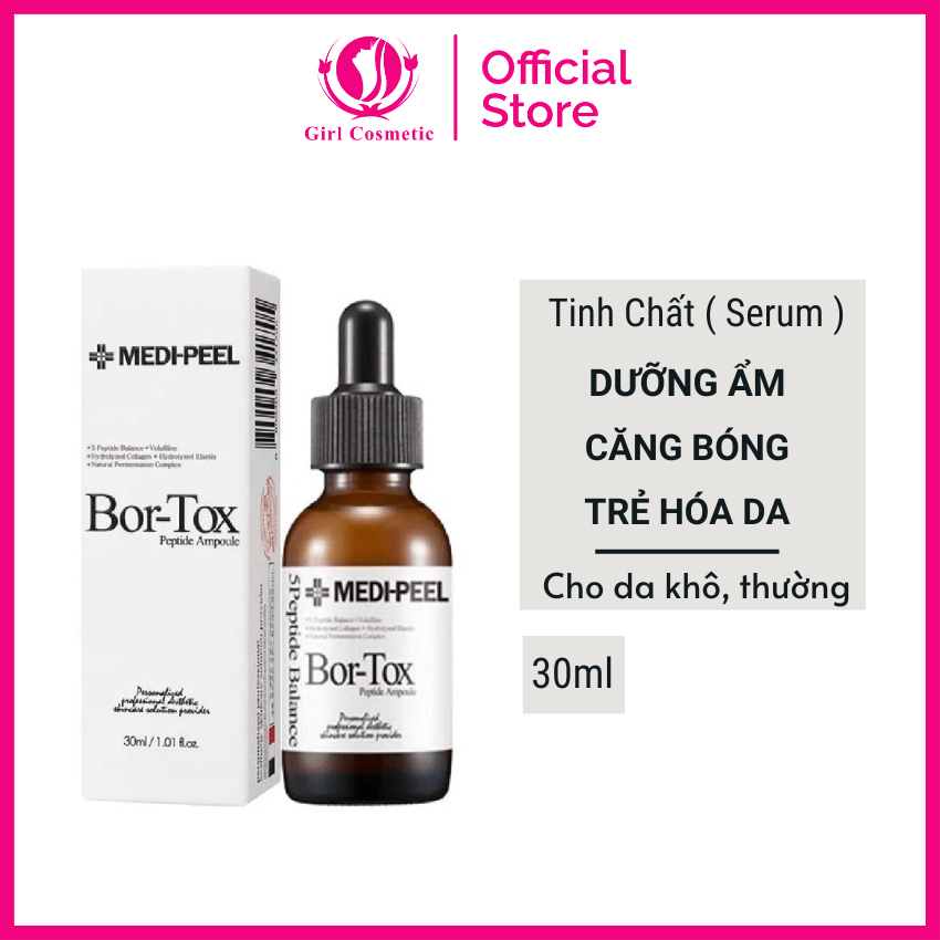 Tinh Chất Căng Bóng MEDIPEEL Bor-Tox Peptide Ampoule 30ml