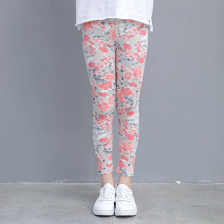 Set 5 quần legging dài bé gái thun siêu mềm co giãn 4 chiều họa tiết xinh xắn cho bé 09-41kg