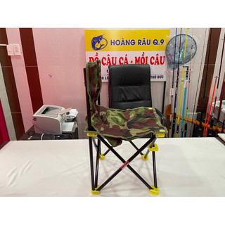 Ghế câu cá có tựa lưng thoáng mát gọn nhẹ