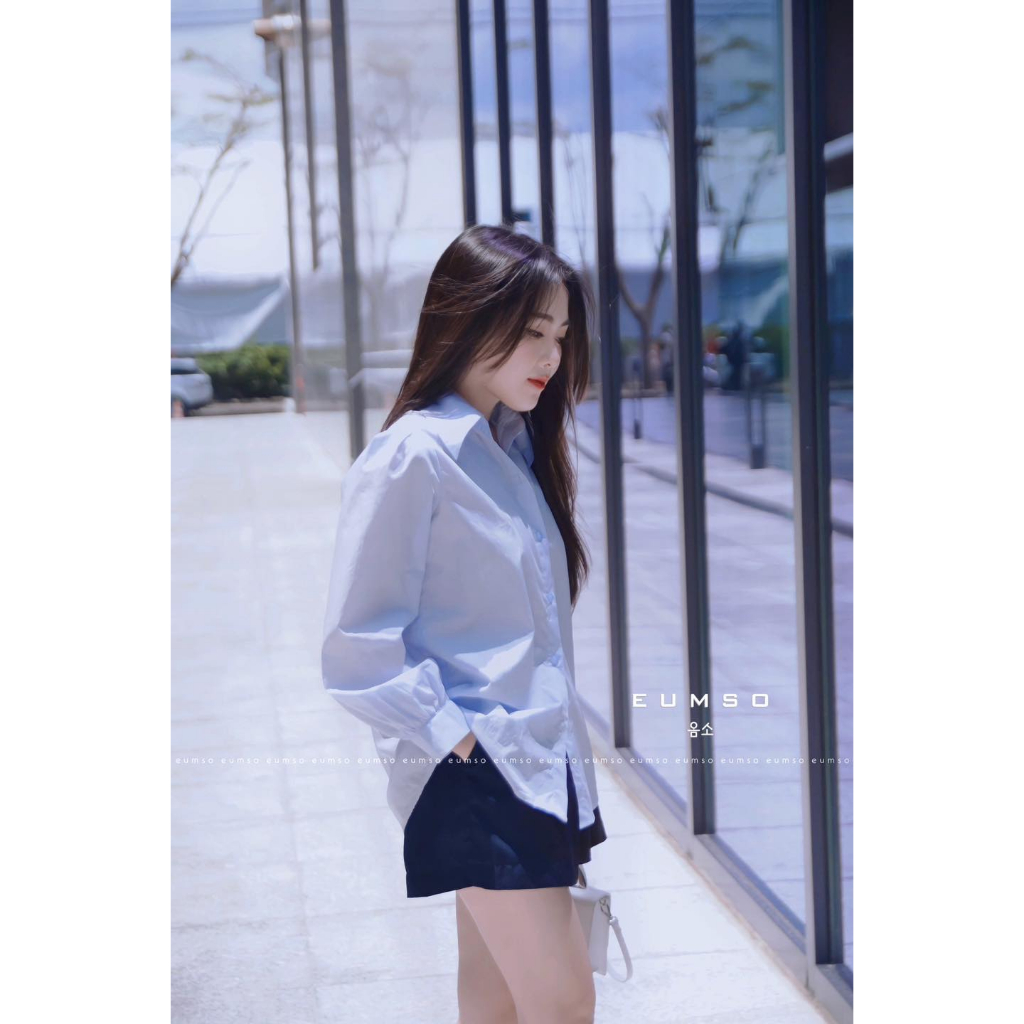 EUMSO - Áo sơ mi tay phồng LARA SHIRT