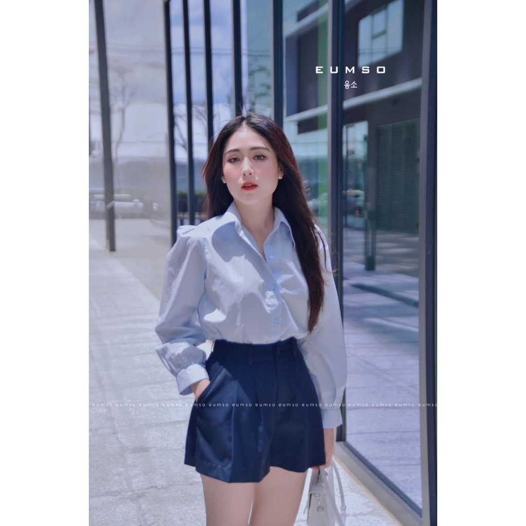 EUMSO - Áo sơ mi tay phồng LARA SHIRT