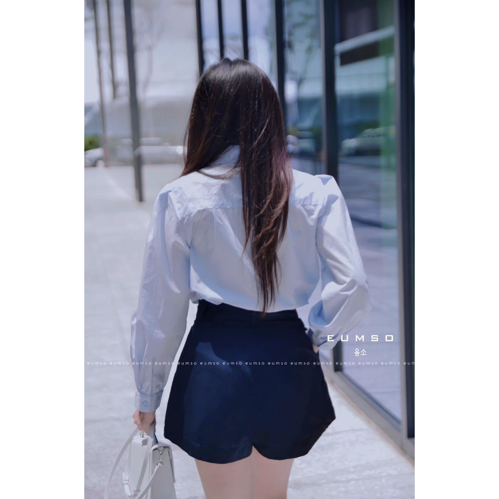 EUMSO - Áo sơ mi tay phồng LARA SHIRT