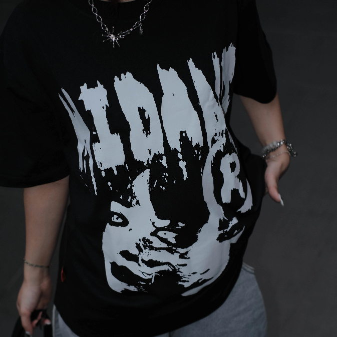 Áo thun Unisex tay lỡ cotton local brand HIDANZ - Tomie Creepy