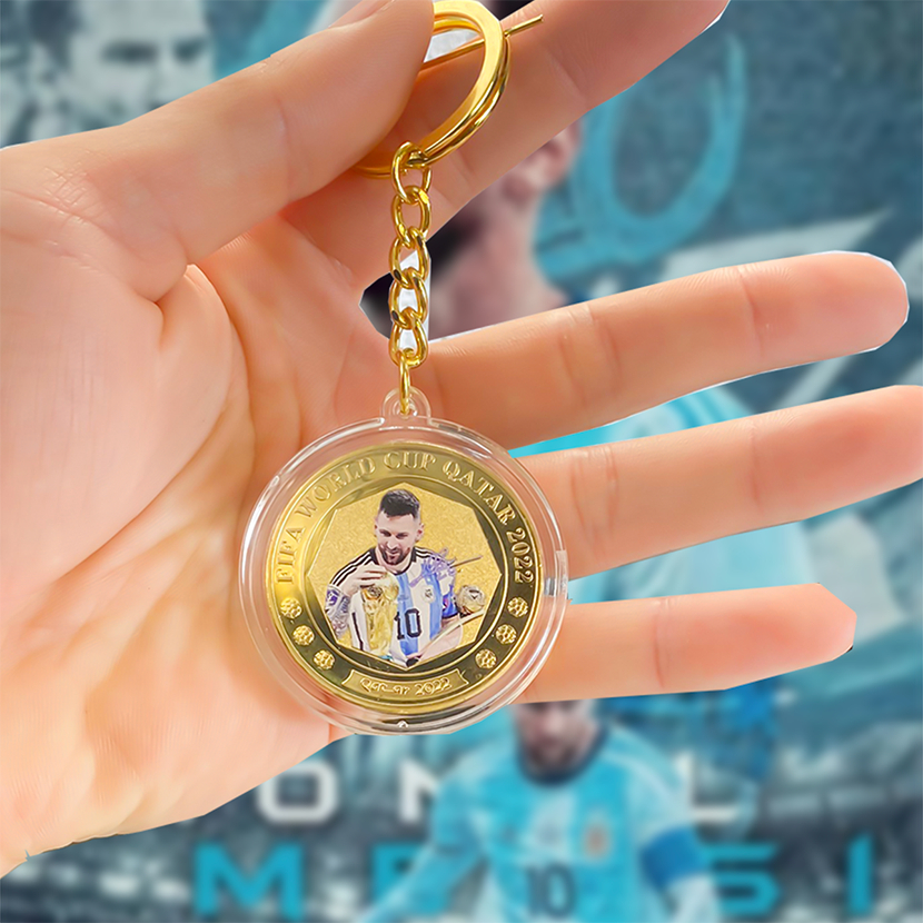 Móc khóa cầu thủ bóng đá