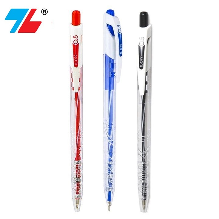 Bút bi Thiên Long TL-027 / TL-079 / FO-03 / Bút bi bấm nét nhỏ Thiên Long TL027 / TL079 / FO03