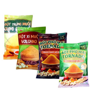 Bột trứng muối/xí muội/phô mai Gumi Egg/Volcano/ Tornado 100G