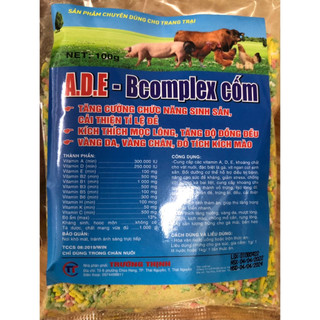 ADE Bc,omplex cốm 100gam Siêu mọc lông, tăng trọng nhanh