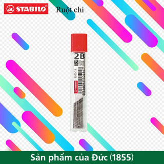 (HỎA TỐC) Ngòi bút chì cơ khí màu đen STABILO 0.5/0.7mm THEARTSHOP