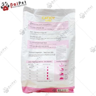 Thức Ăn Hạt Giàu DInh Dưỡng Cho Mèo Con Mèo Trưởng Thành Cat Joy 500g