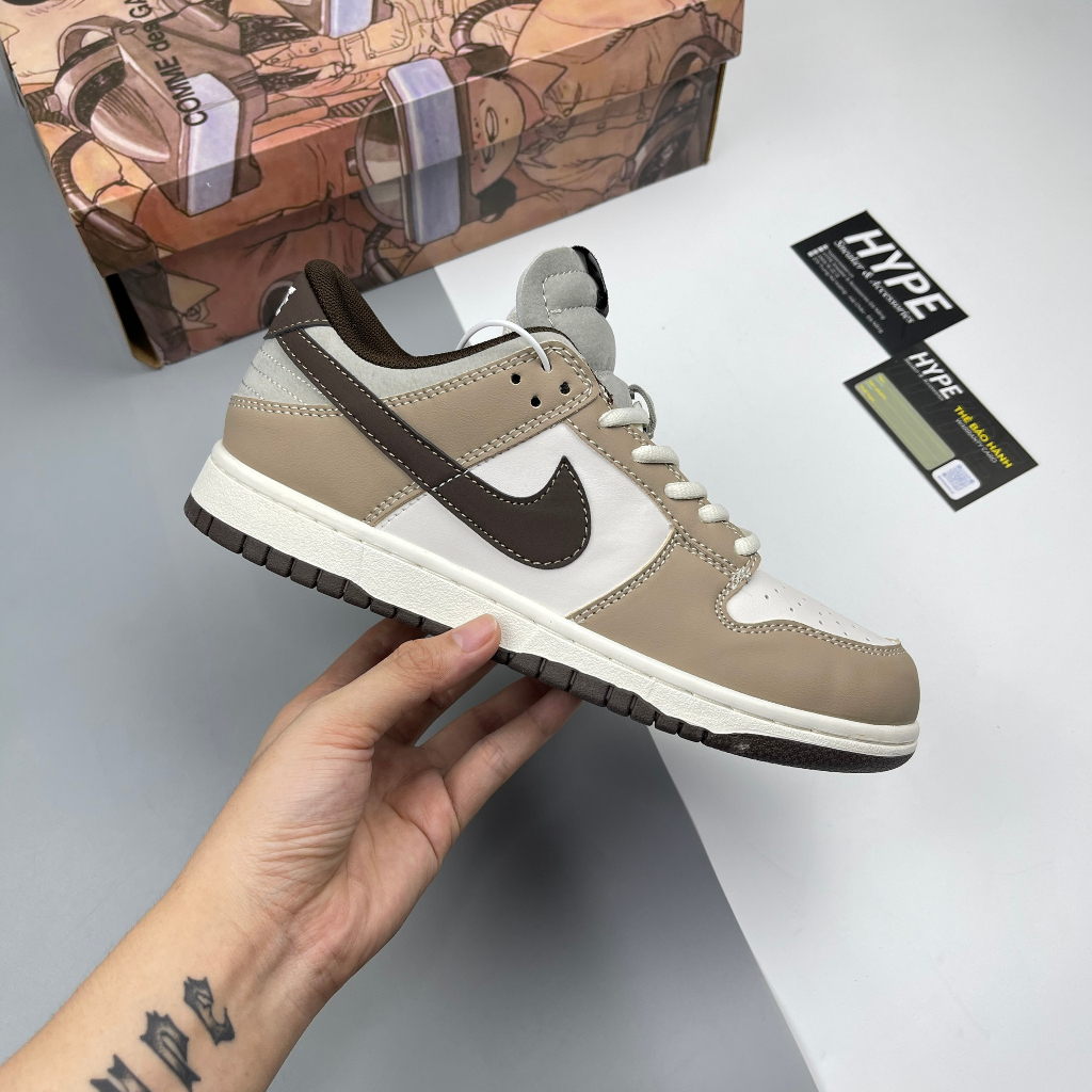 Giày Dunk Low Otomo Katsuhiro "Steam Boy OST" Grey White Brown  - Hype Sneaker | Phiên bản High Quality