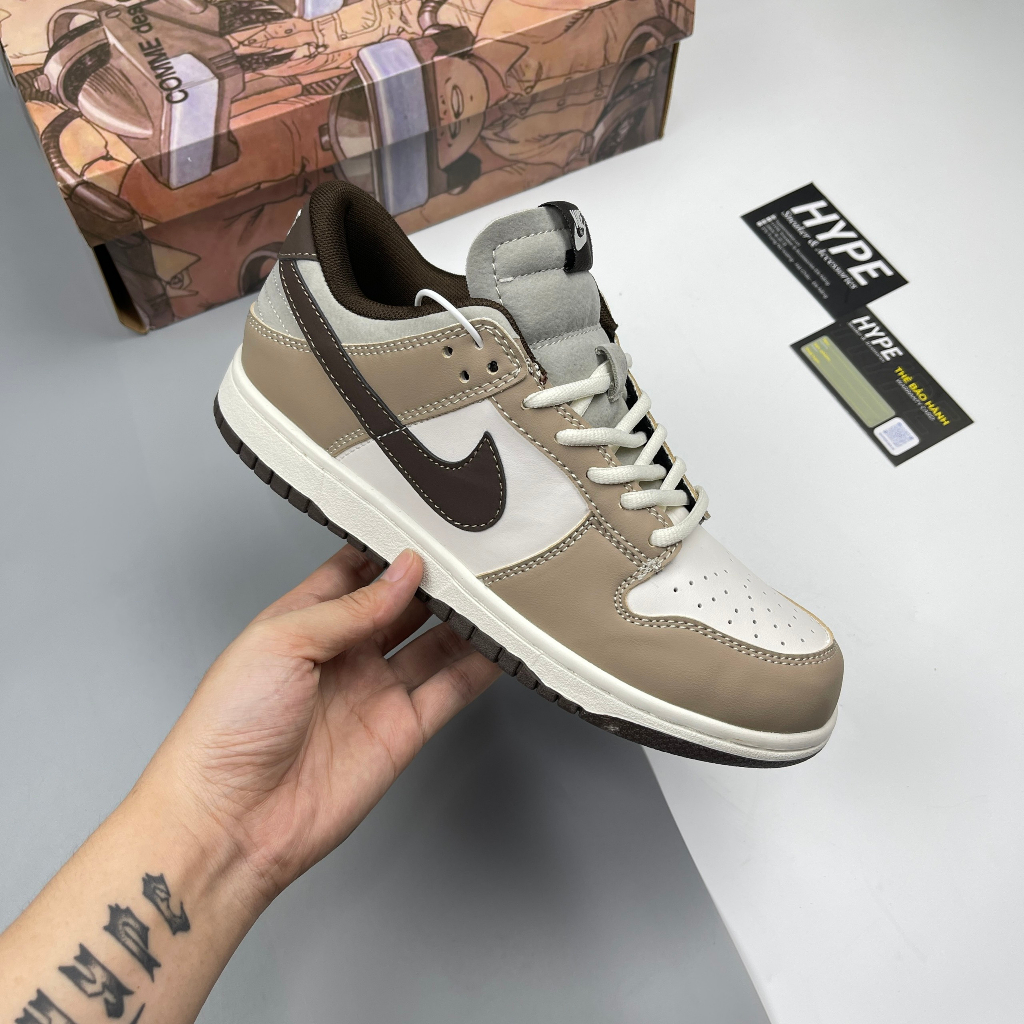 Giày Dunk Low Otomo Katsuhiro "Steam Boy OST" Grey White Brown  - Hype Sneaker | Phiên bản High Quality