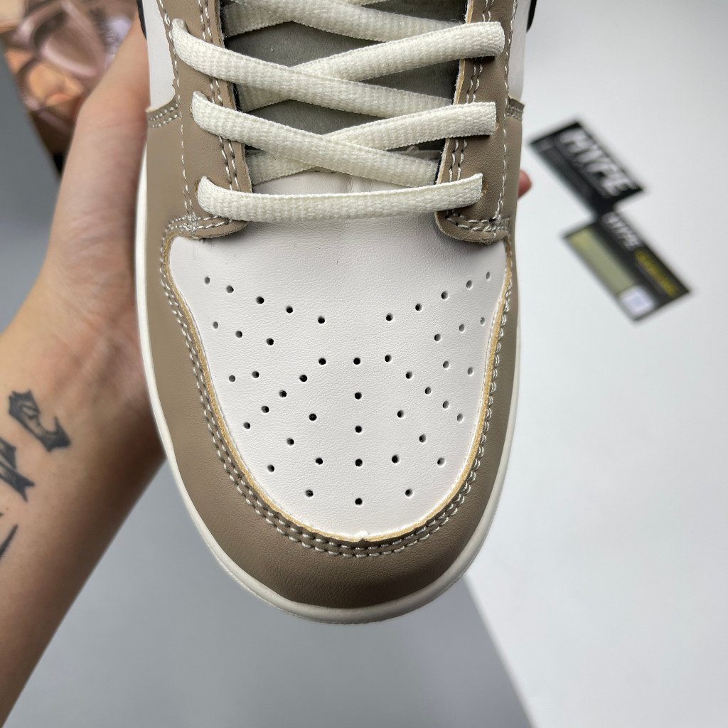 Giày Dunk Low Otomo Katsuhiro "Steam Boy OST" Grey White Brown  - Hype Sneaker | Phiên bản High Quality