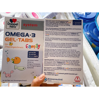 [Hàng nội địa Đức] OMEGA 3 FAMILY