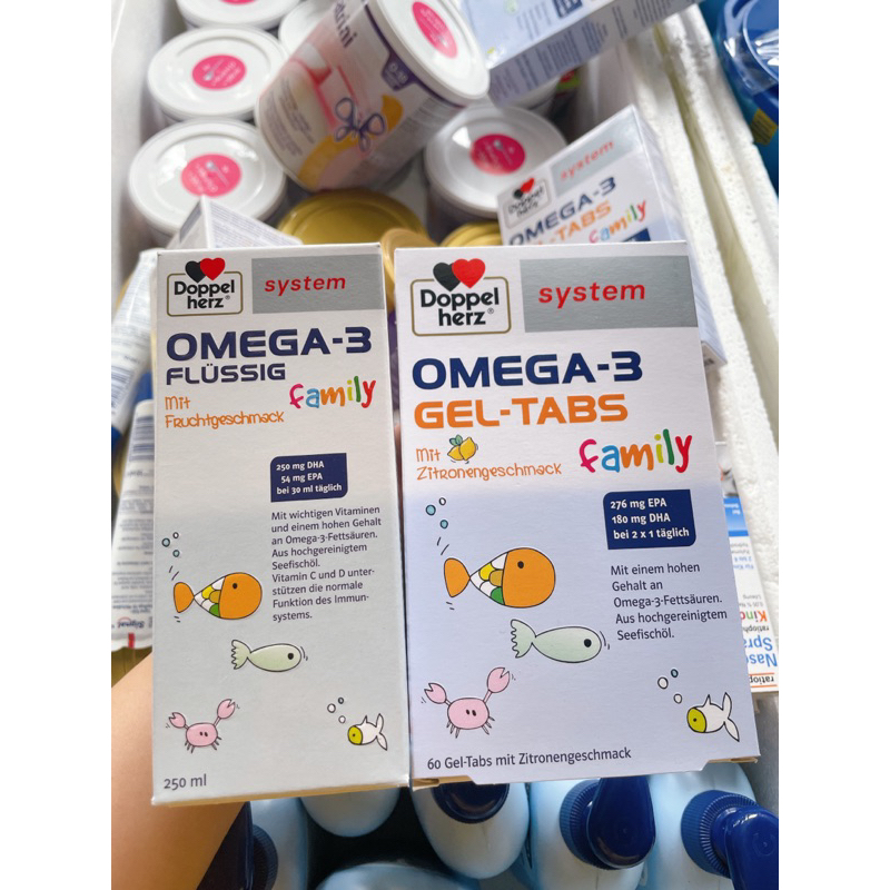 [Hàng nội địa Đức] OMEGA 3 FAMILY