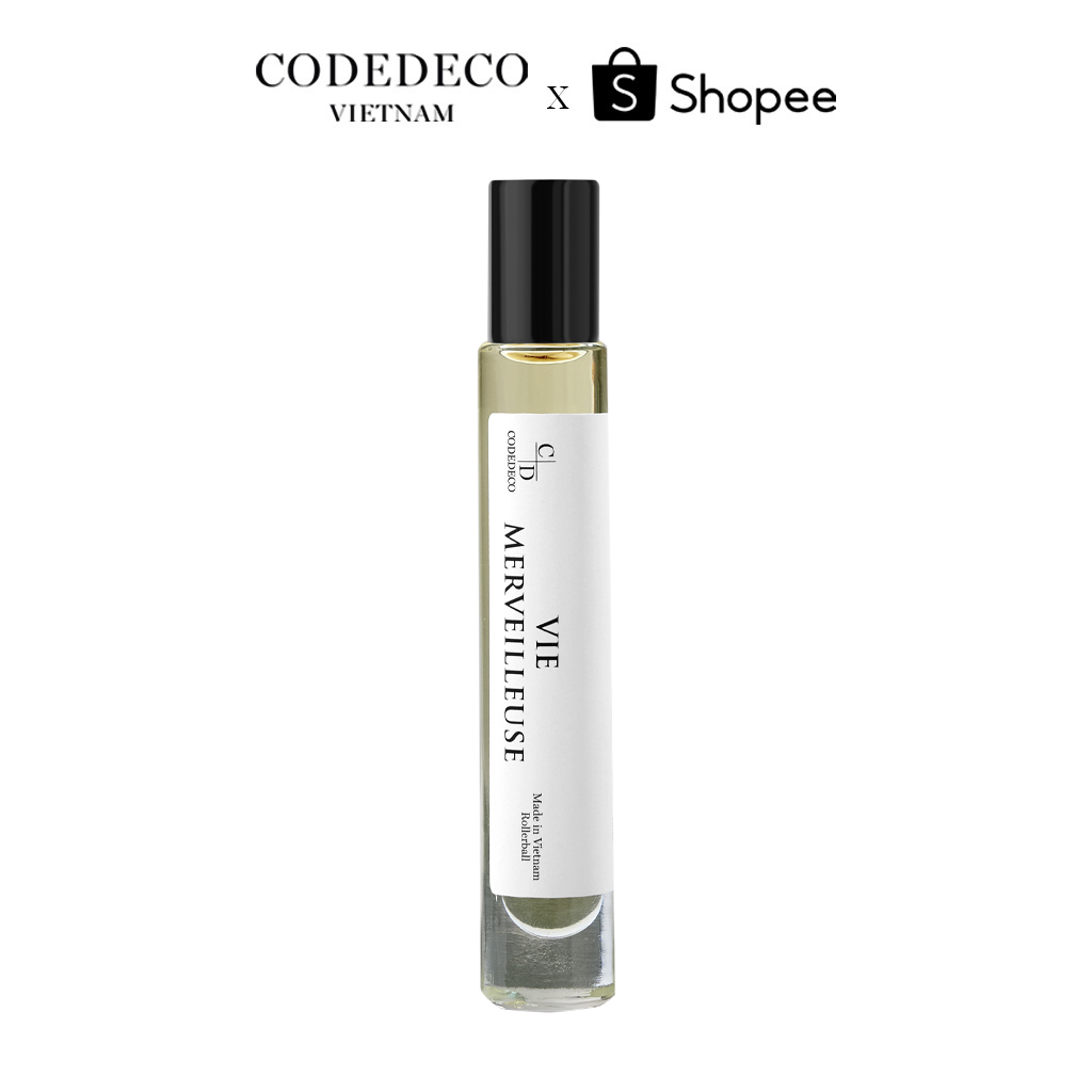 Tinh dầu thơm CODEDECO Vie Merveilleuse dạng lăn nhẹ nhàng, tinh tế - 10ml