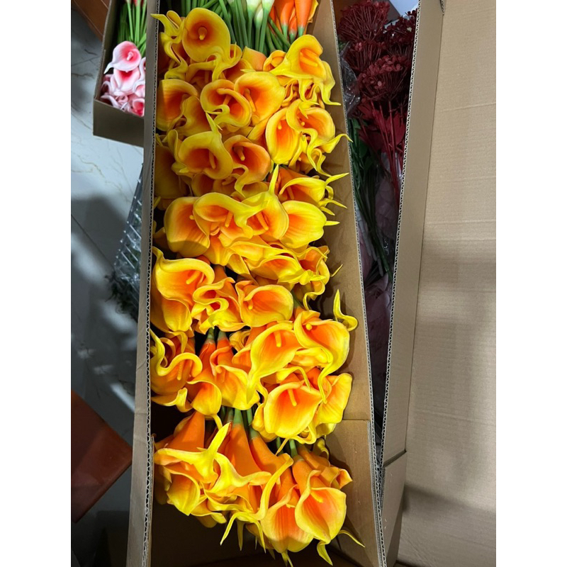 Hoa lụa giả,hoa rum bé 1 bông