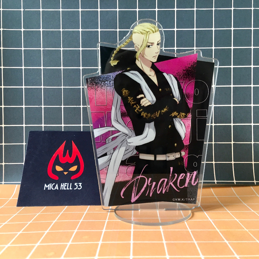 Standee Mica 15cm Tượng Mica Tokyo Revengers Standee Acrylic Anime Manga Tokyo Revengers Khung Phong Cách SD2