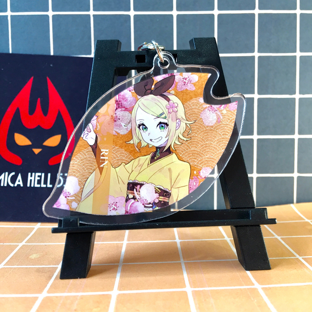 Móc Chìa Khóa Hatsune Miku Vocaloid Keychain Acrylic KC07