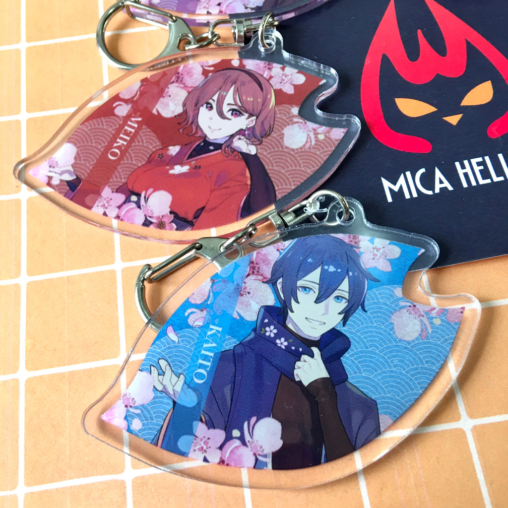 Móc Chìa Khóa Hatsune Miku Vocaloid Keychain Acrylic KC07