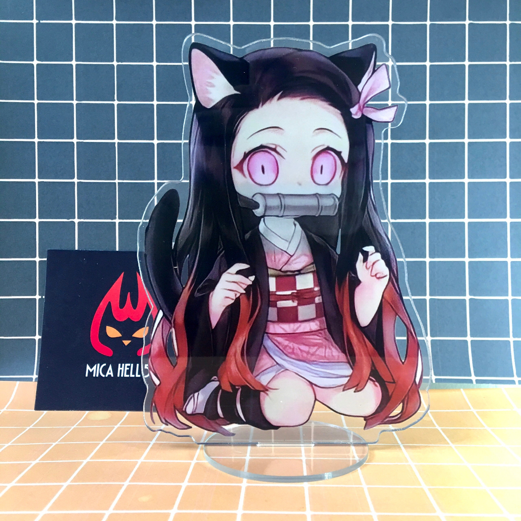 Standee Anime Kimetsu No Yaiba Standee Acrylic Anime Demon Slayer Thanh Gươm Diệt Quỷ Động Vật Set SD1