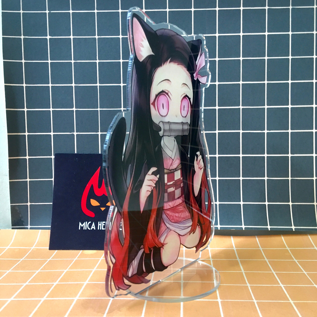 Standee Anime Kimetsu No Yaiba Standee Acrylic Anime Demon Slayer Thanh Gươm Diệt Quỷ Động Vật Set SD1